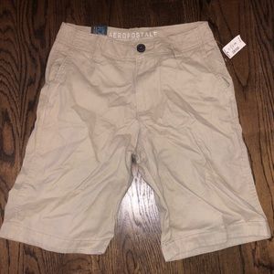 Khaki shorts Aeropostale